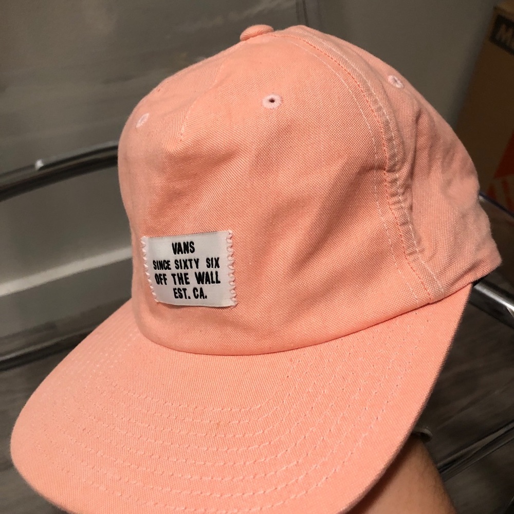Vans pink cap